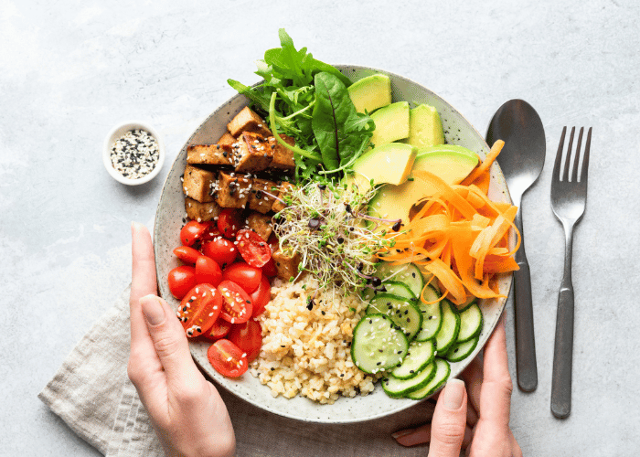 repas équilibré pour être concentré